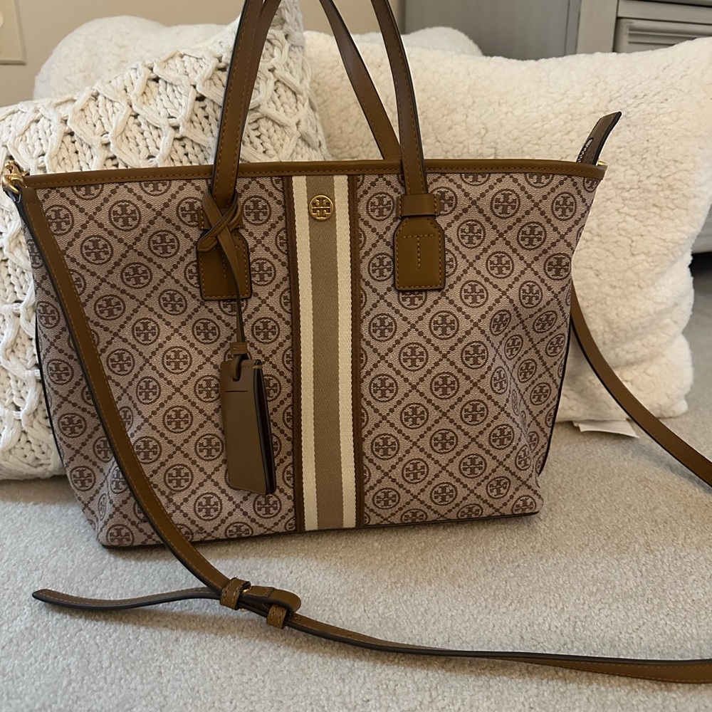 Tory Burch mini T monogram tote bag